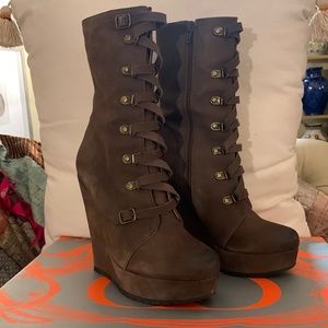 Kelsi Dagger Platform, Wedge Booties